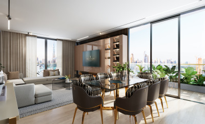 10 YEARS GOLDEN VISA | FULLY FURNISHED | Q4 2024 Handover l Burj Khalifa View l